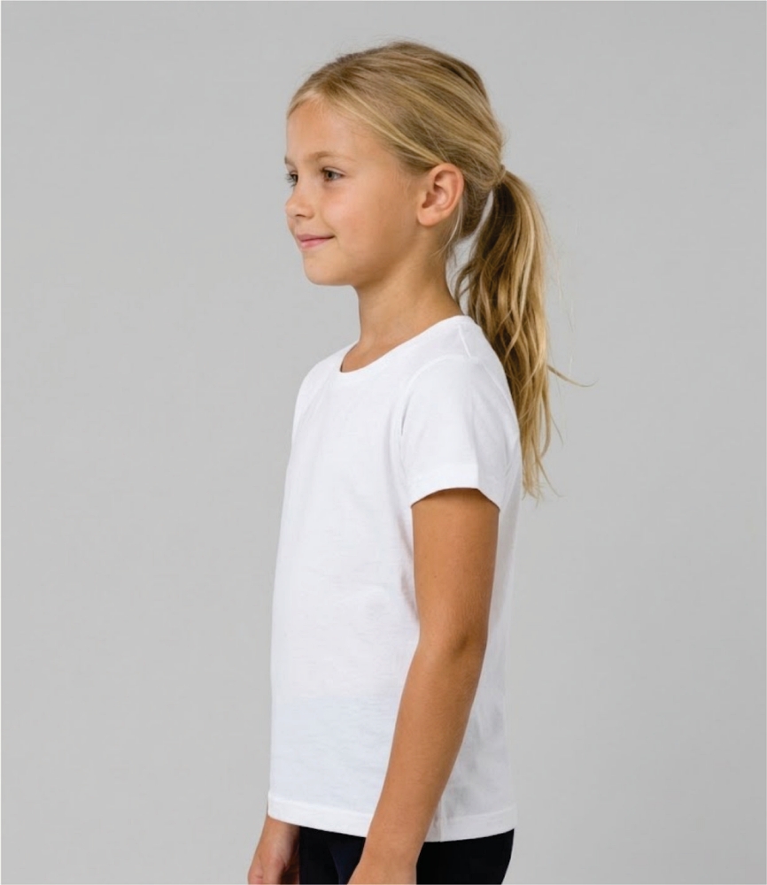 Camiseta Infantil Branca