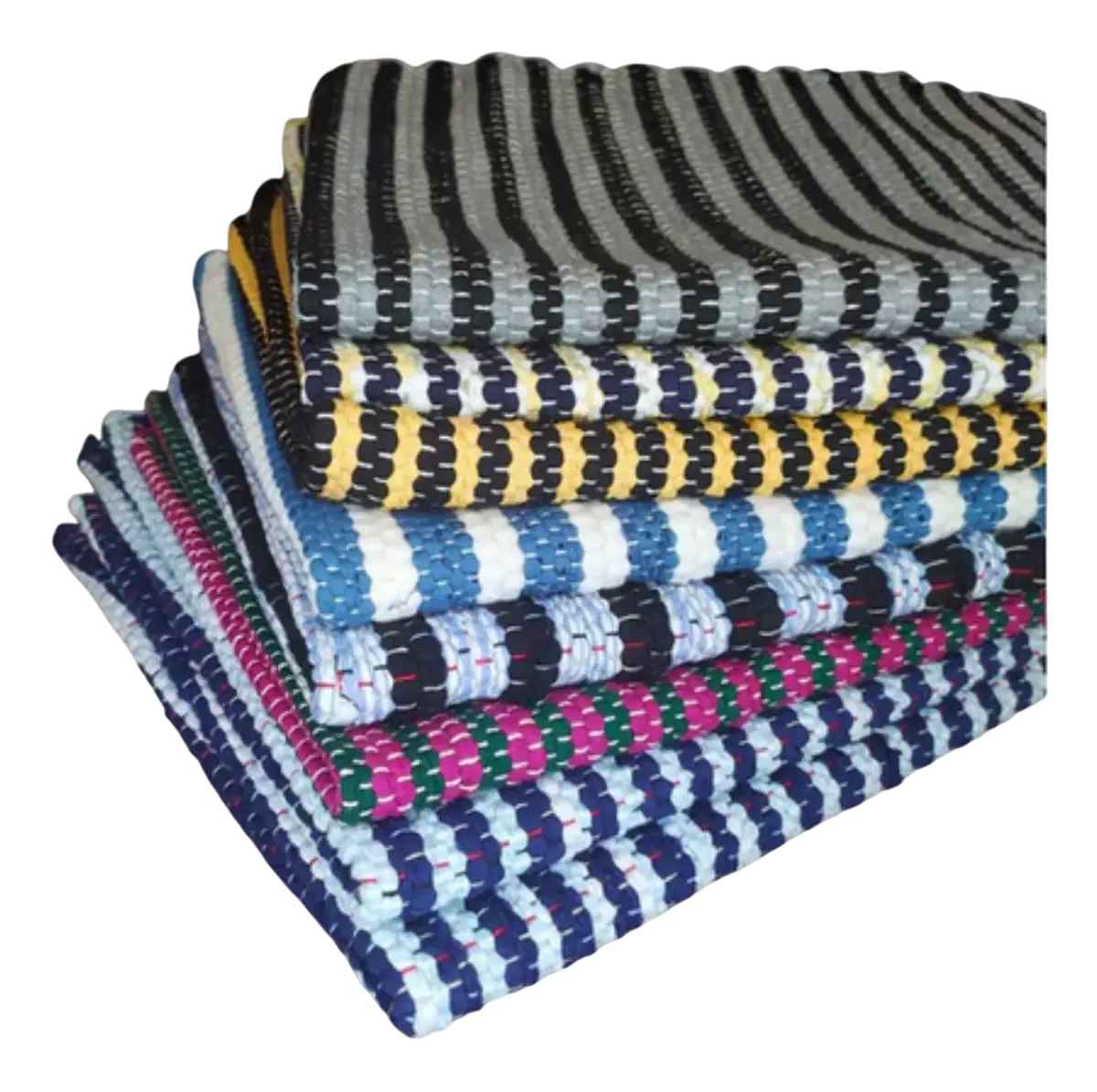 Tapete Artesanal Zebrinha 45x80 cm – KIT 2 unidades (Cores Sortidas)