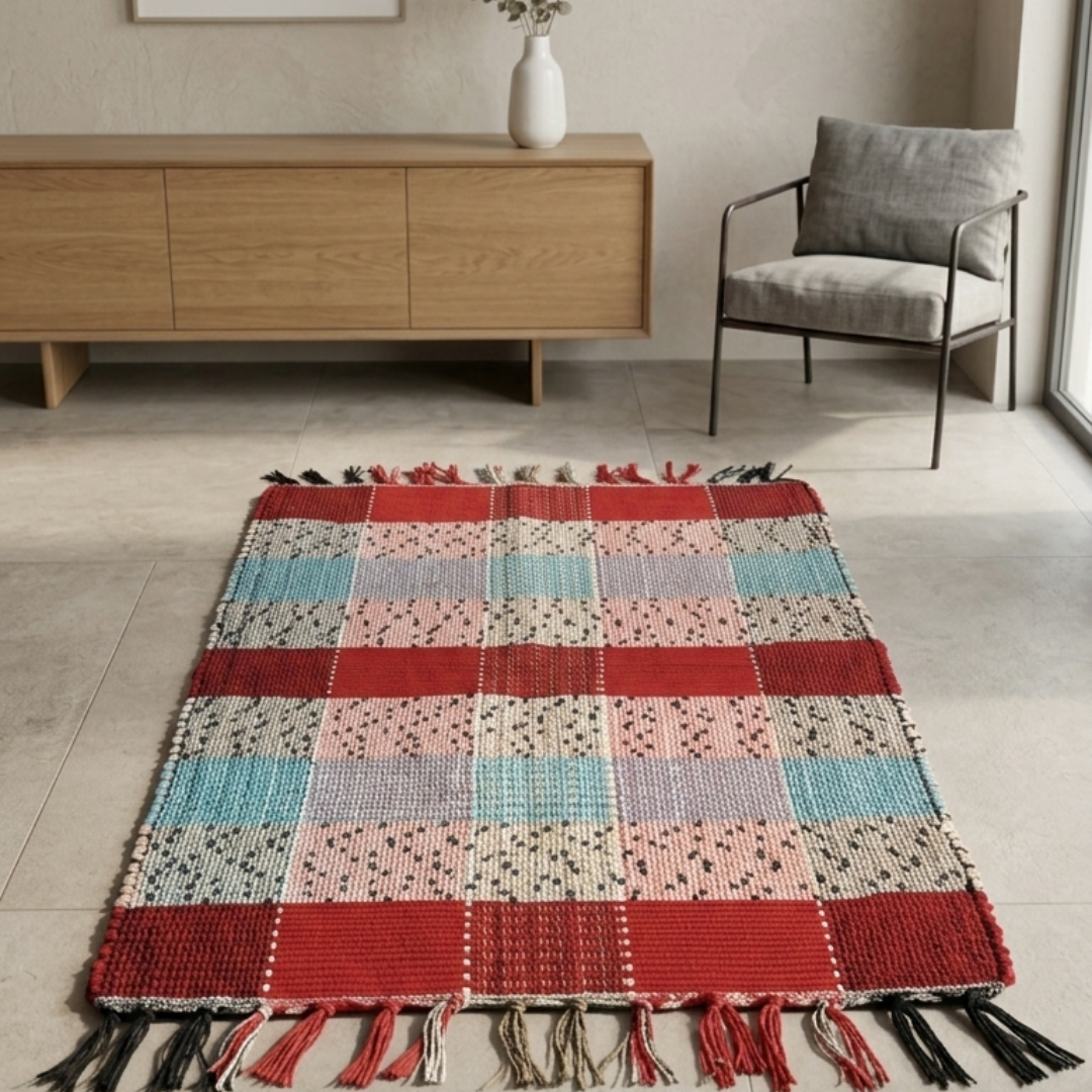 Tapete Artesanal 50x80 cm – (Cores Sortidas)
