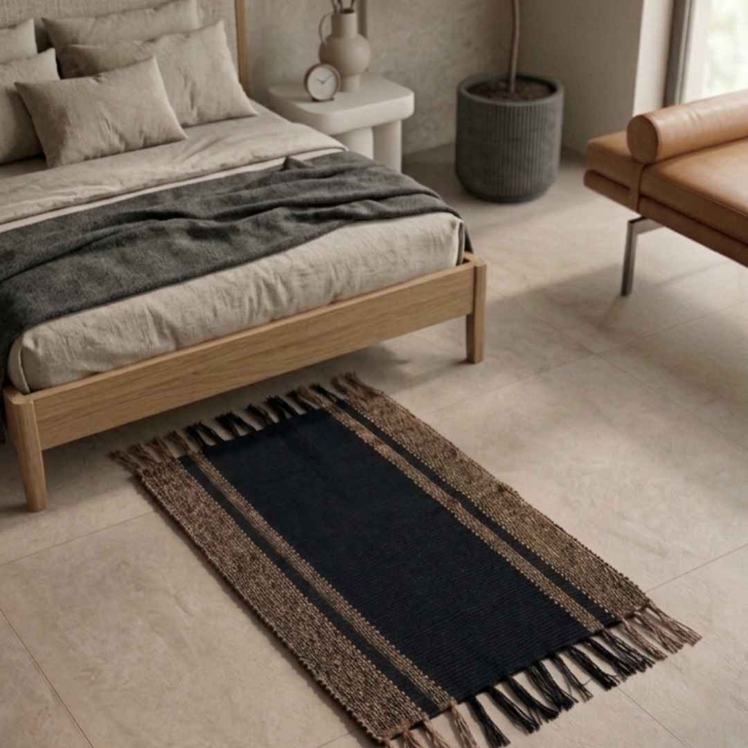 Tapete Artesanal 50x80 cm – KIT 3 unidades (Cores Sortidas)