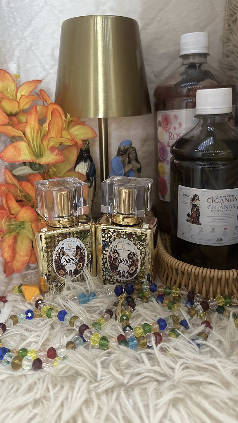 Encanto Cigano Perfume Ritualístico