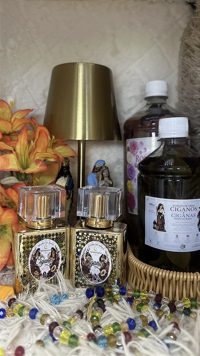 Encanto Cigano Perfume Ritualístico