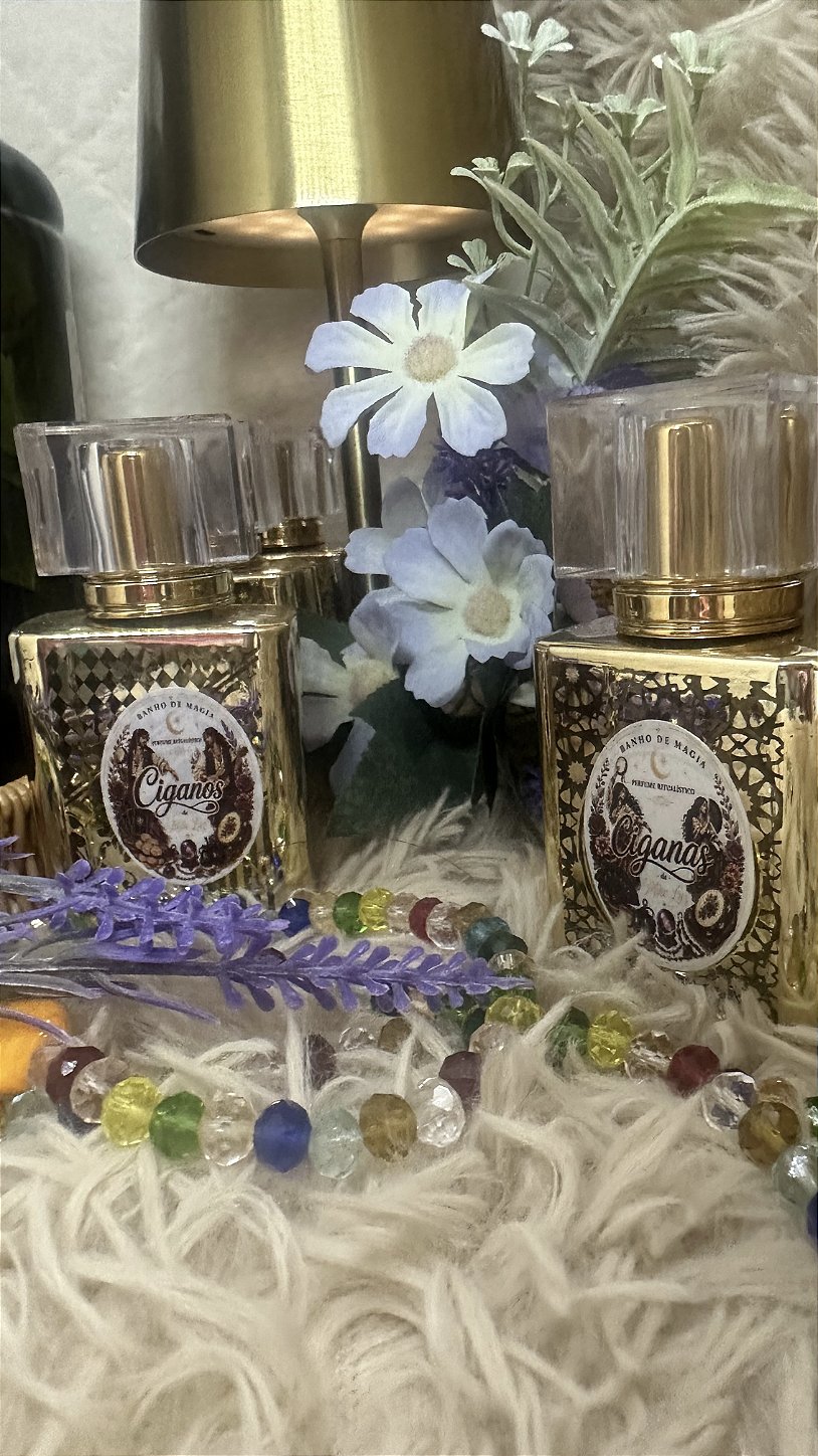 Encanto Cigano Perfume Ritualístico