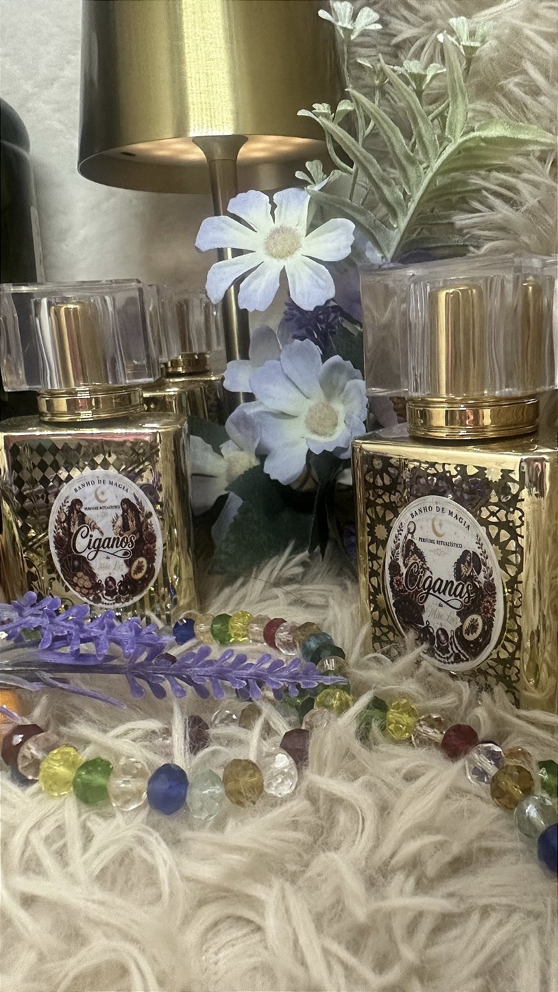 Encanto Cigano Perfume Ritualístico