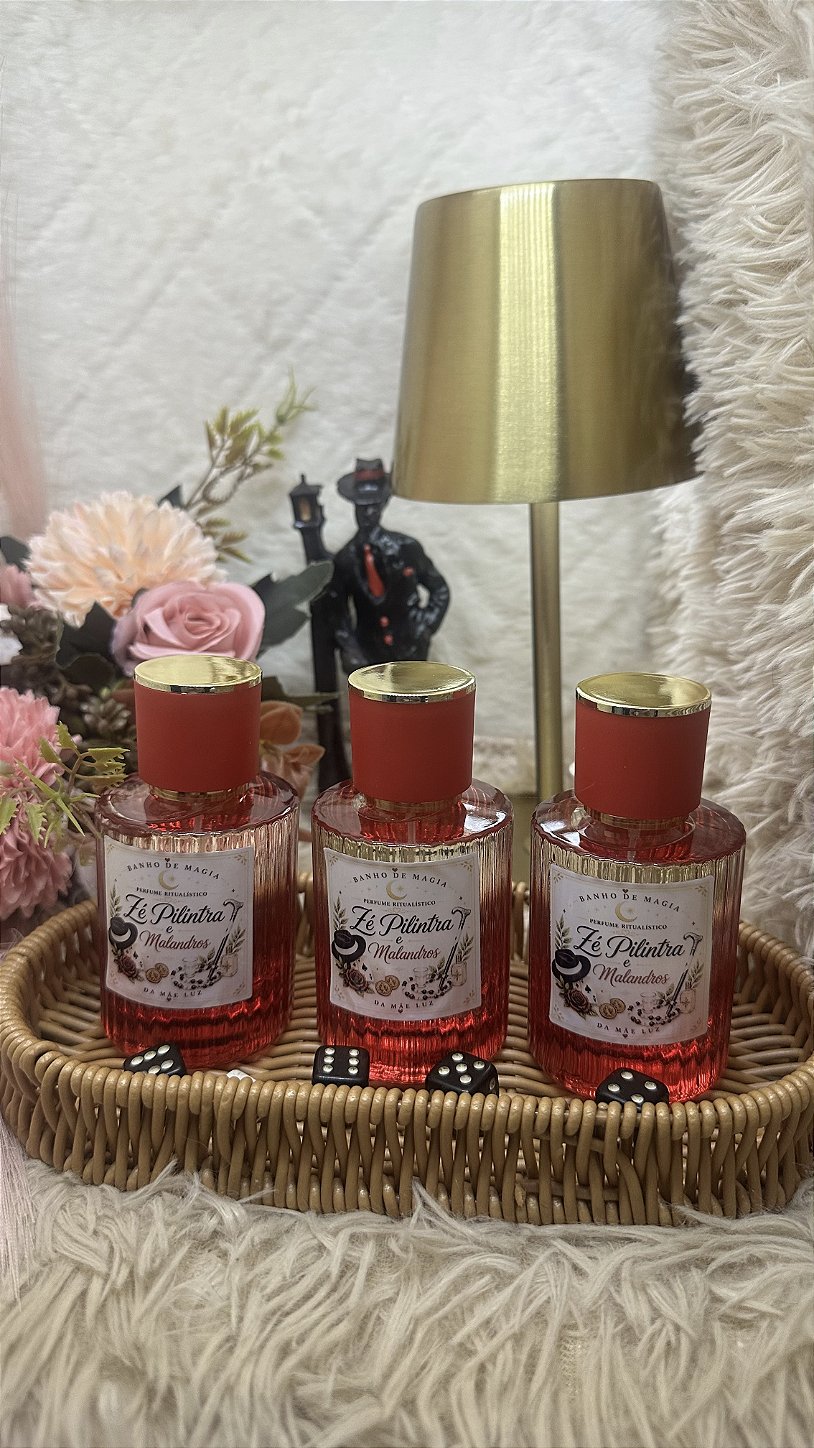 Imperadores da Lapa Zé Pilintra e Malandros Perfume Ritualístico