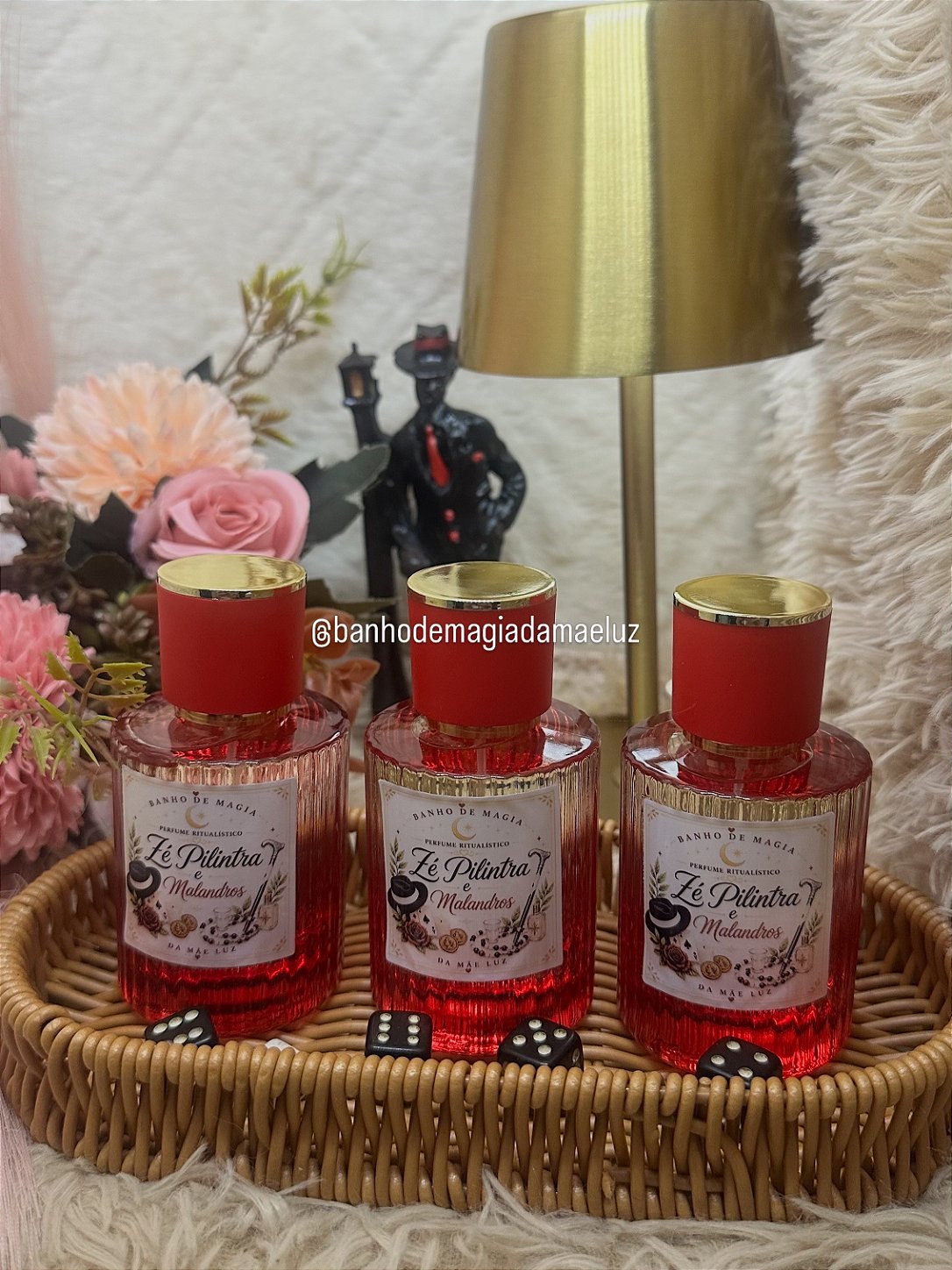 Imperadores da Lapa Zé Pilintra e Malandros Perfume Ritualístico