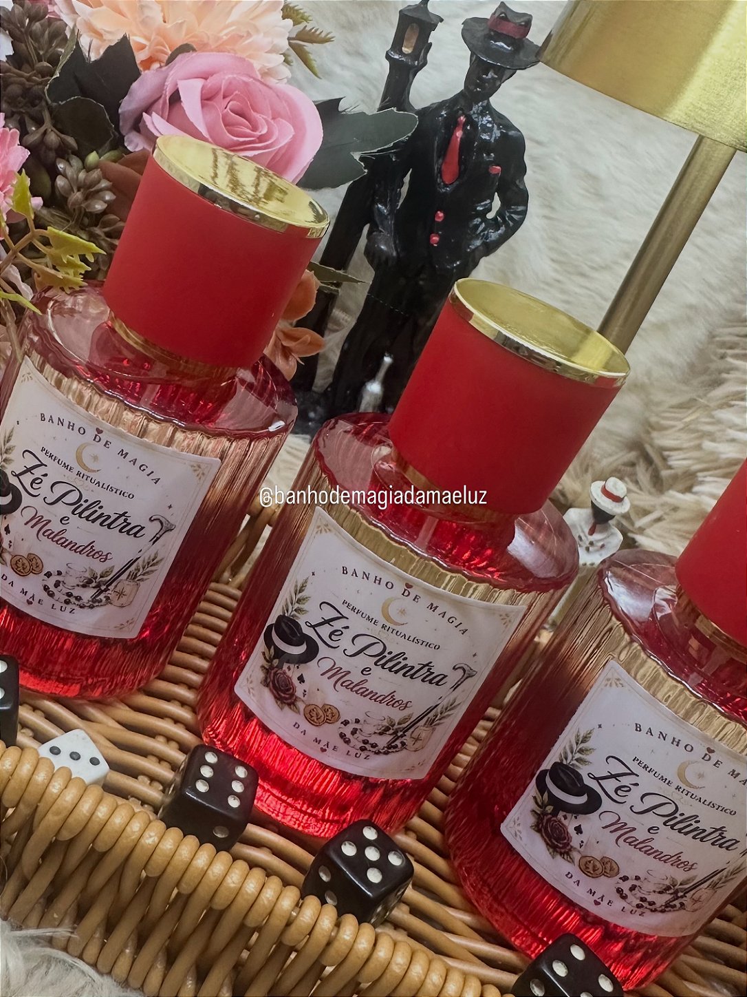 Imperadores da Lapa Zé Pilintra e Malandros Perfume Ritualístico