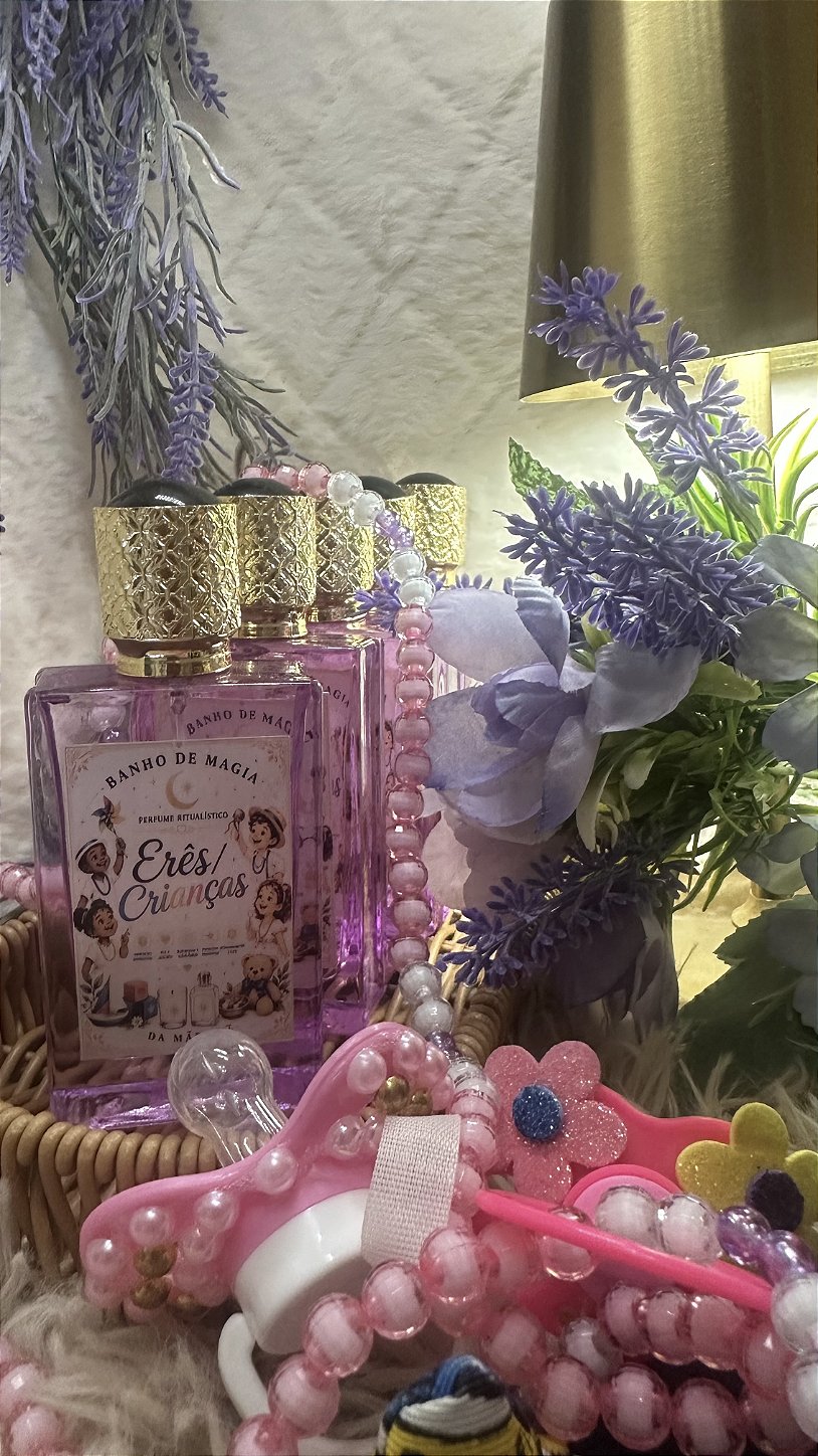 Encantados Erês e Crianças Perfumes Ritualísticos