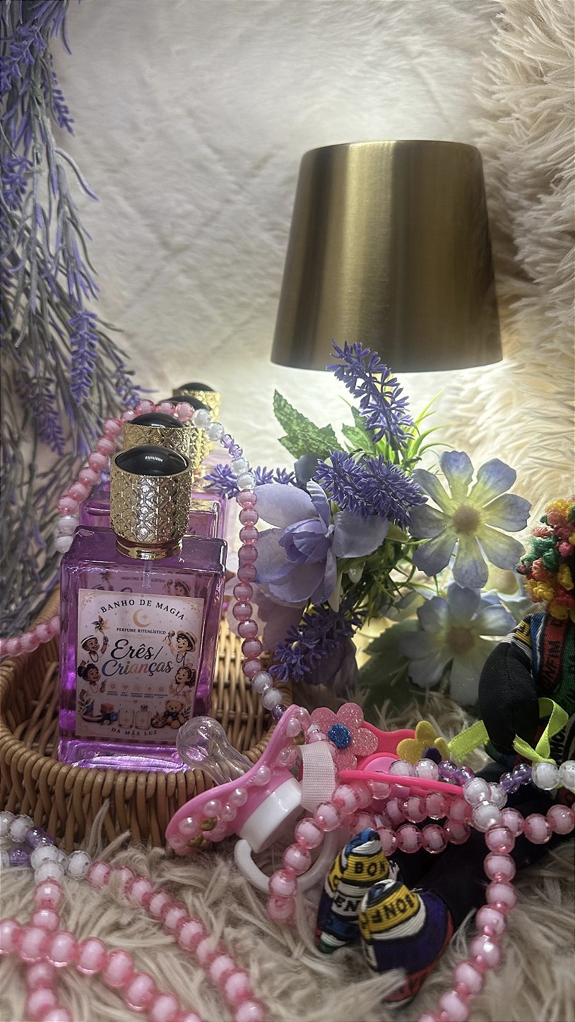 Encantados Erês e Crianças Perfumes Ritualísticos
