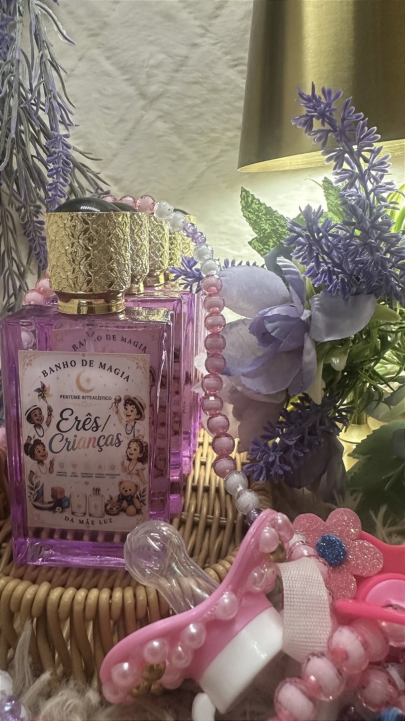 Encantados Erês e Crianças Perfumes Ritualísticos