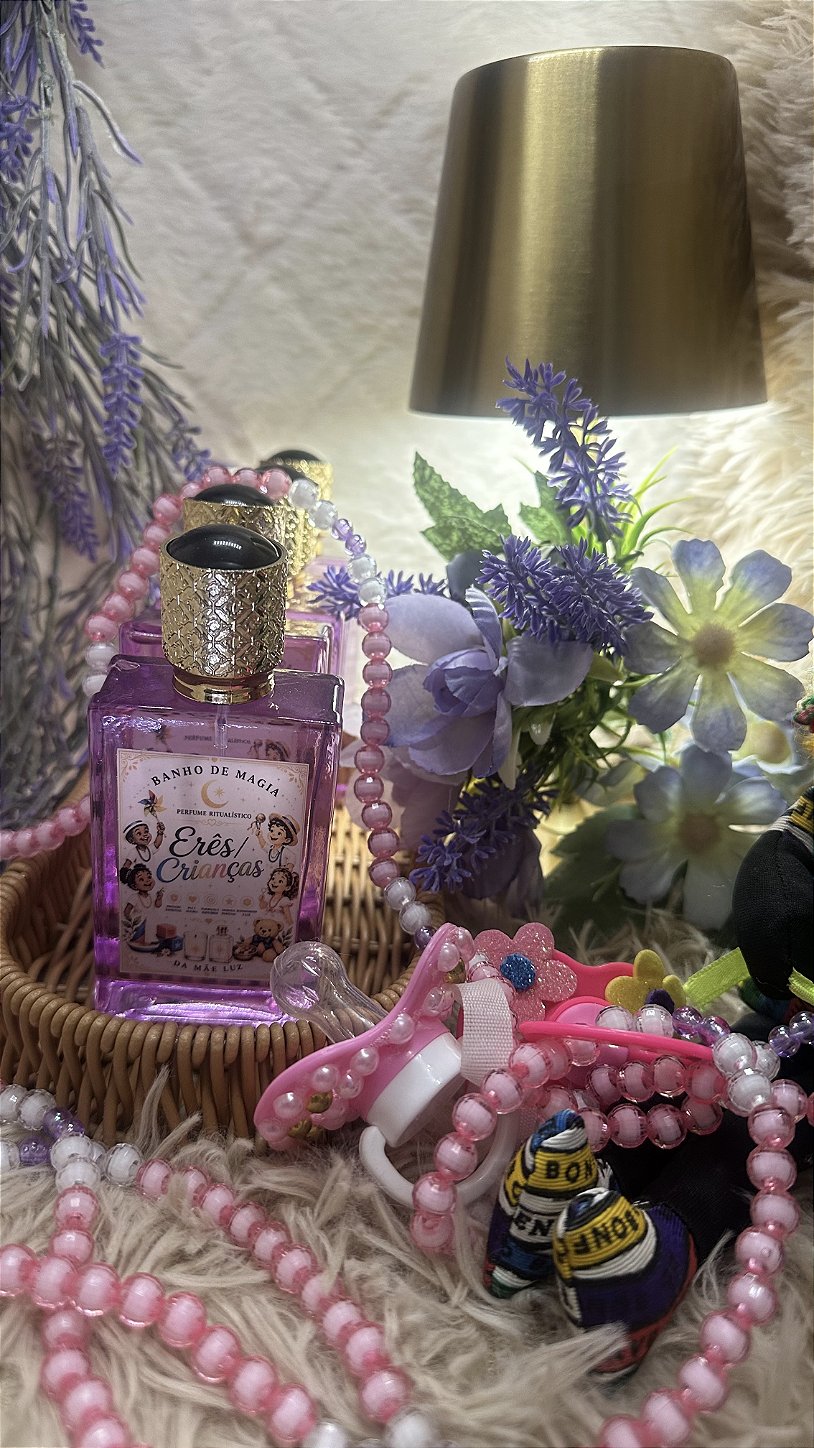 Encantados Erês e Crianças Perfumes Ritualísticos