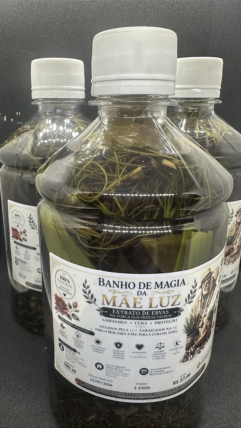 Extrato de Ervas Ritualístico Abraço Ancestral Pretos Velhos