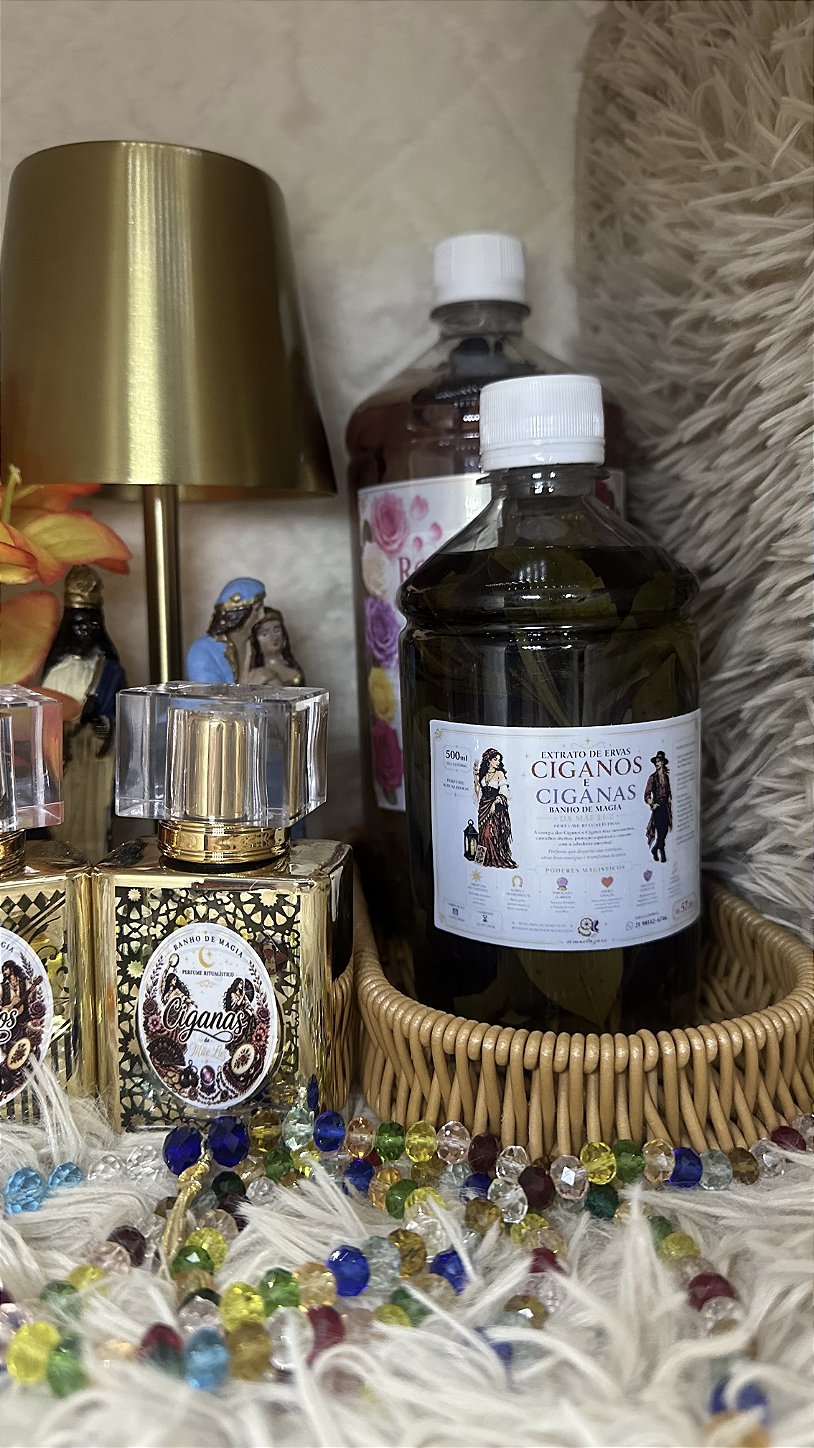 Extrato de Ervas Ritualístico Encanto Ciganos