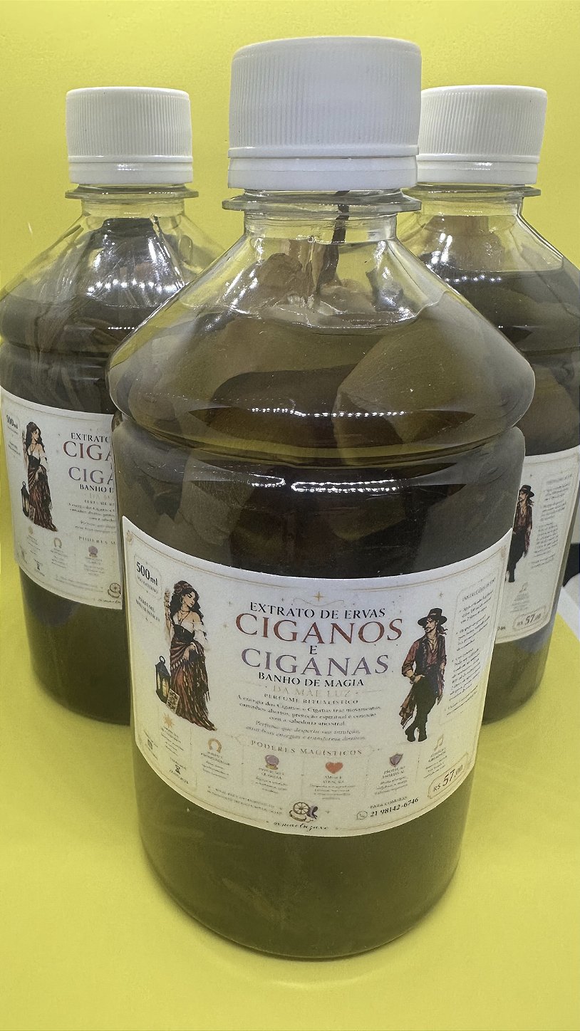 Extrato de Ervas Ritualístico Encanto Ciganos