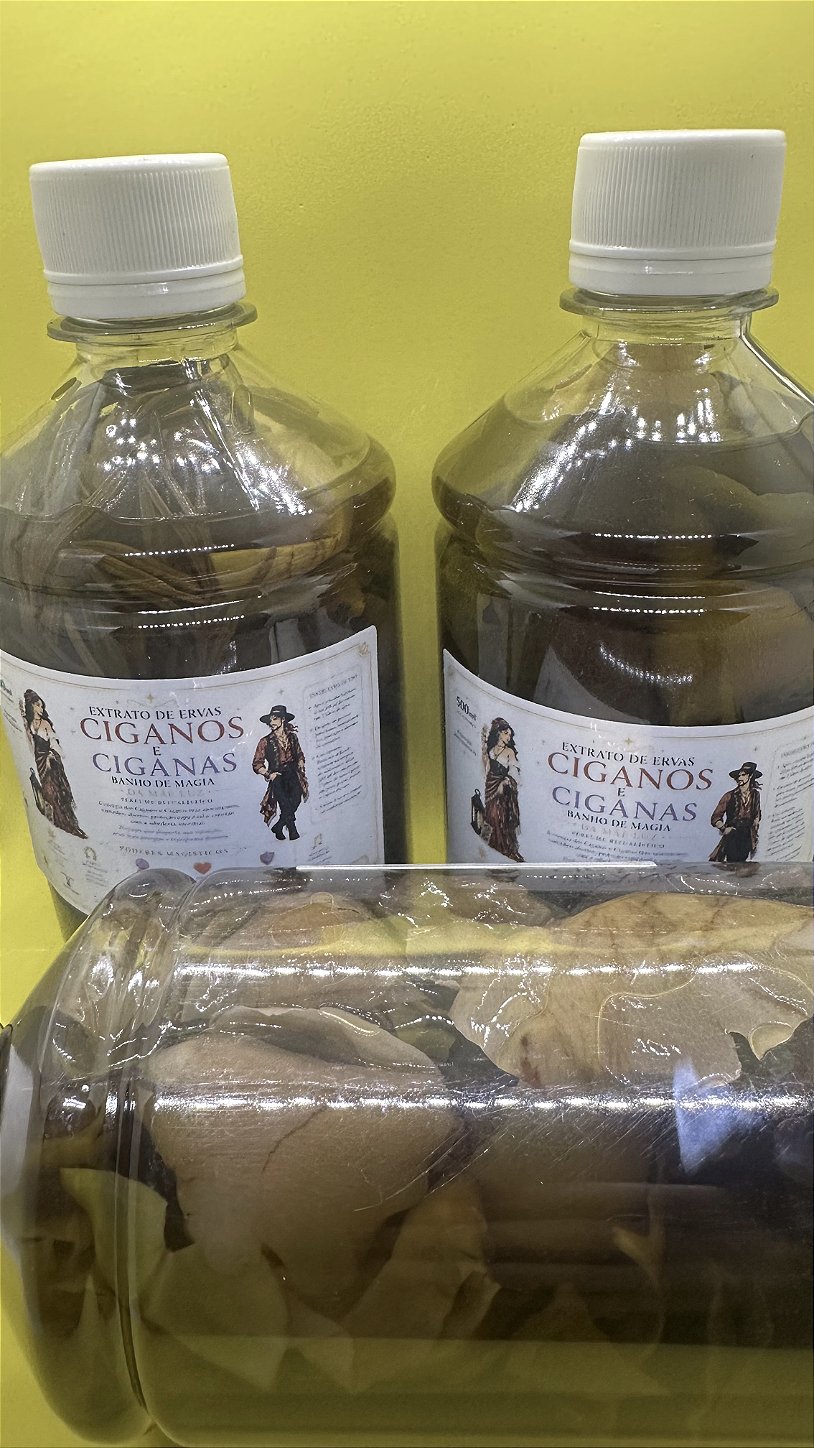 Extrato de Ervas Ritualístico Encanto Ciganos