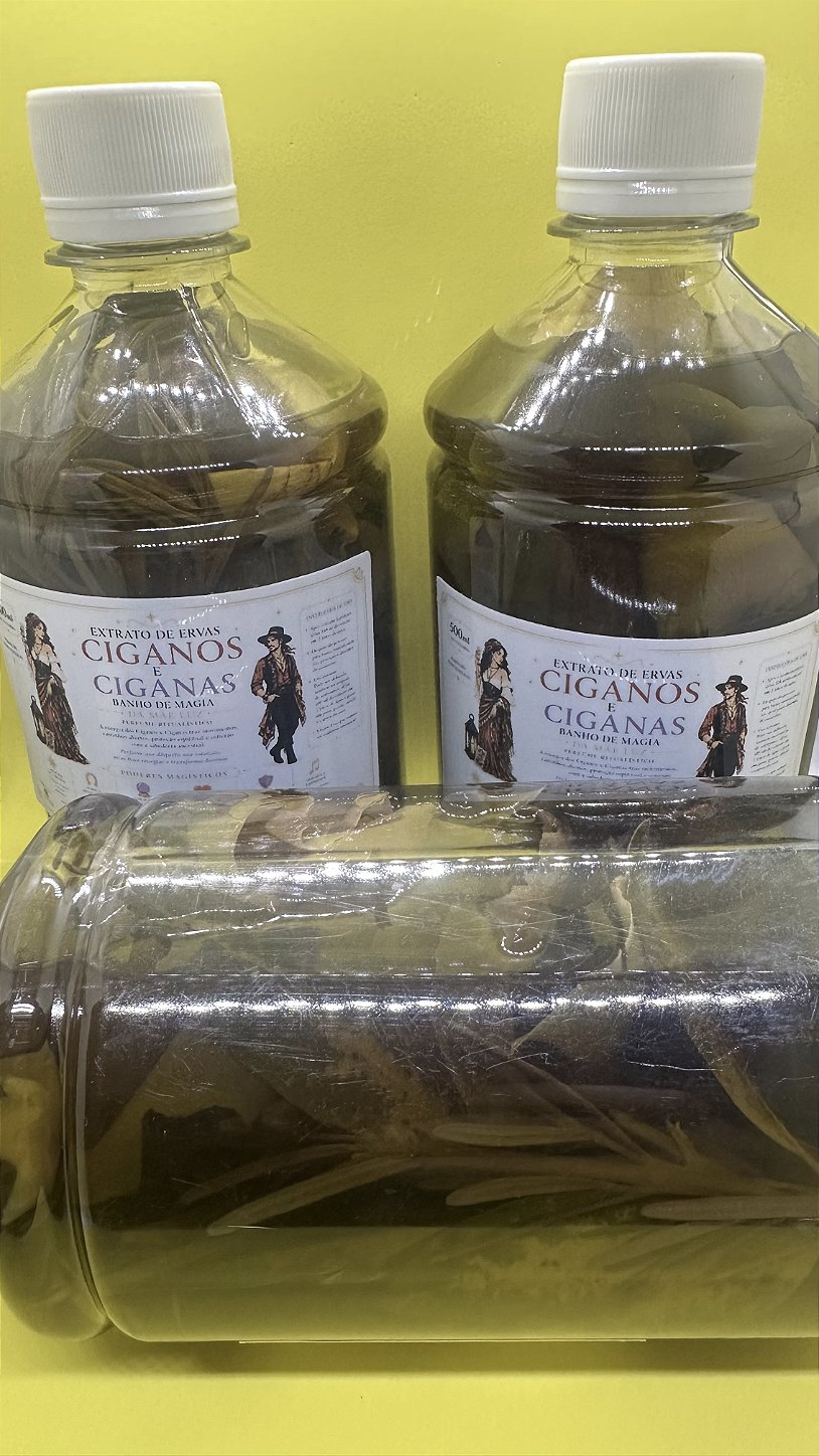 Extrato de Ervas Ritualístico Encanto Ciganos