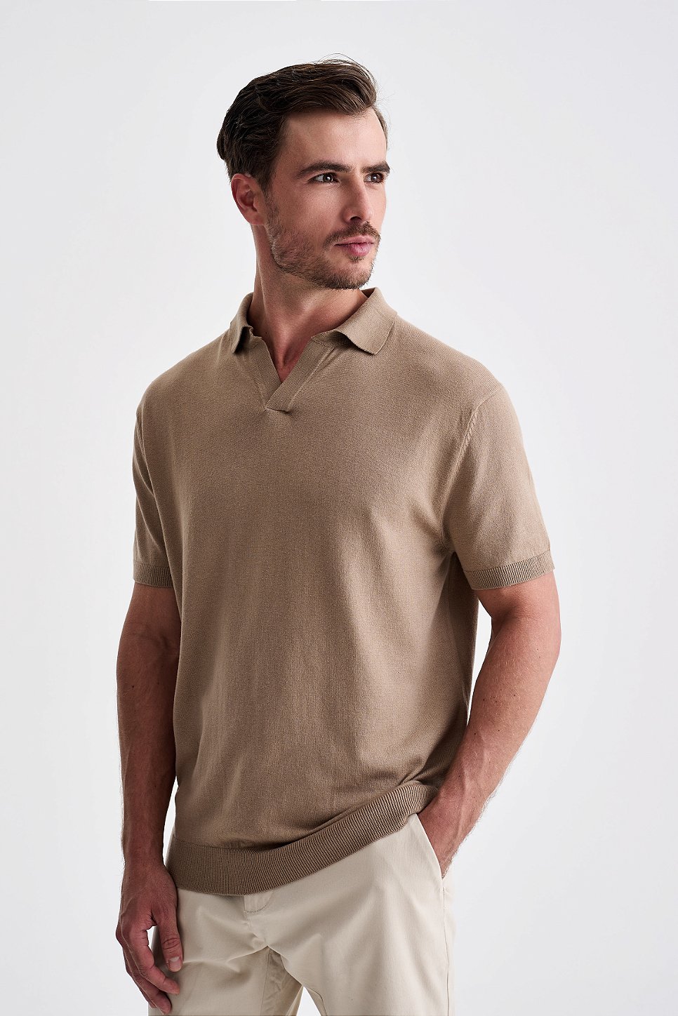 Polo Tricot Gola V