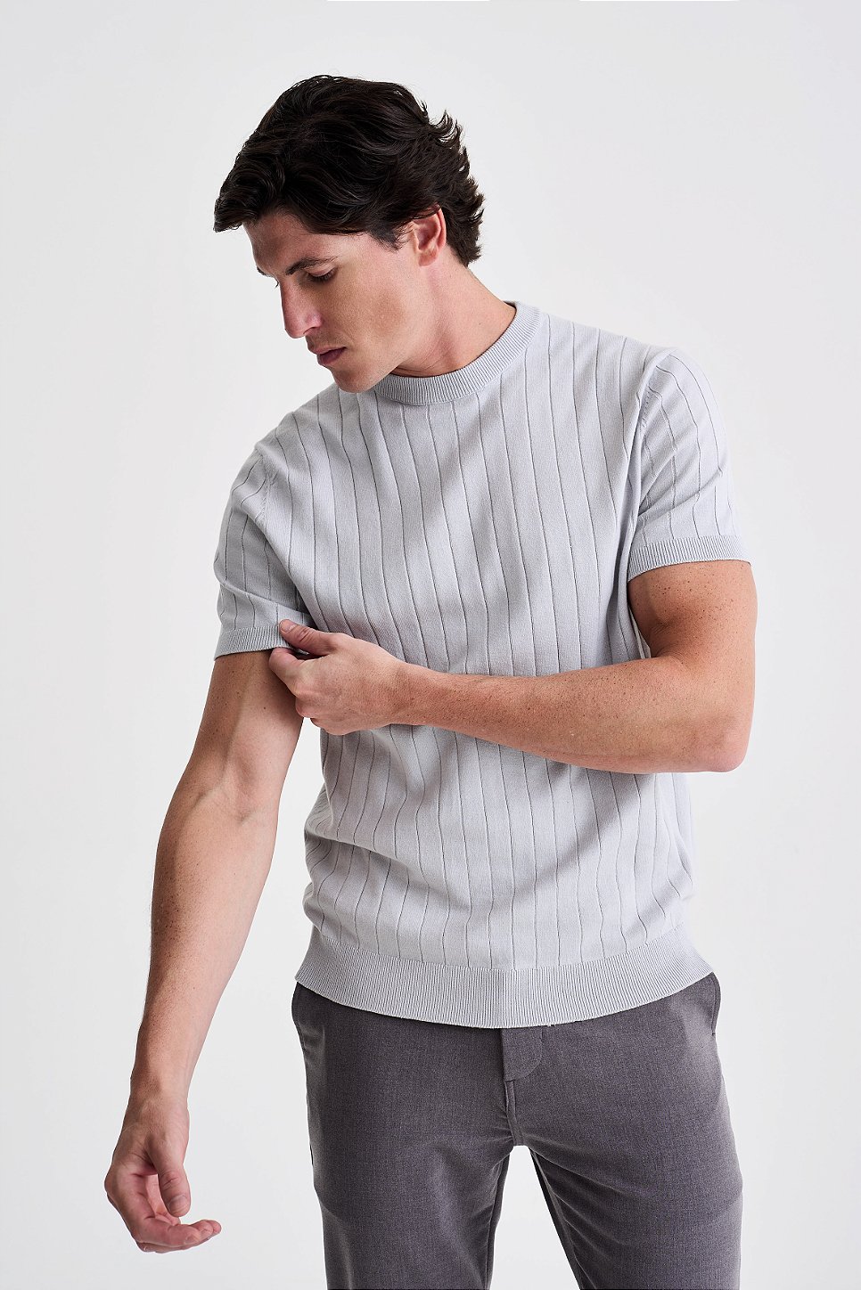 Camiseta Tricot Canelada