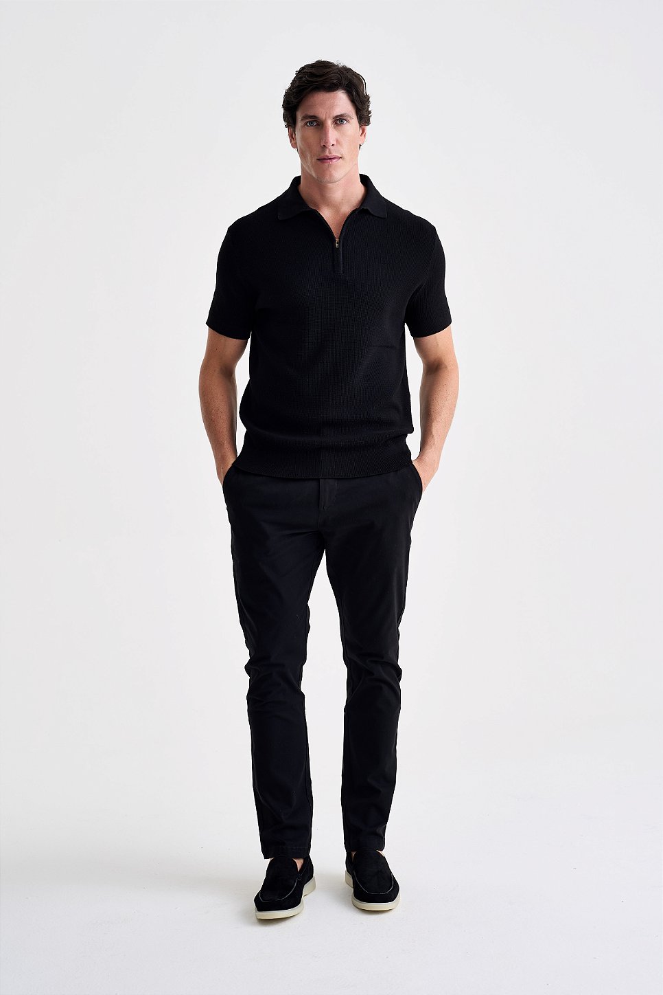 Polo Tricot Zíper