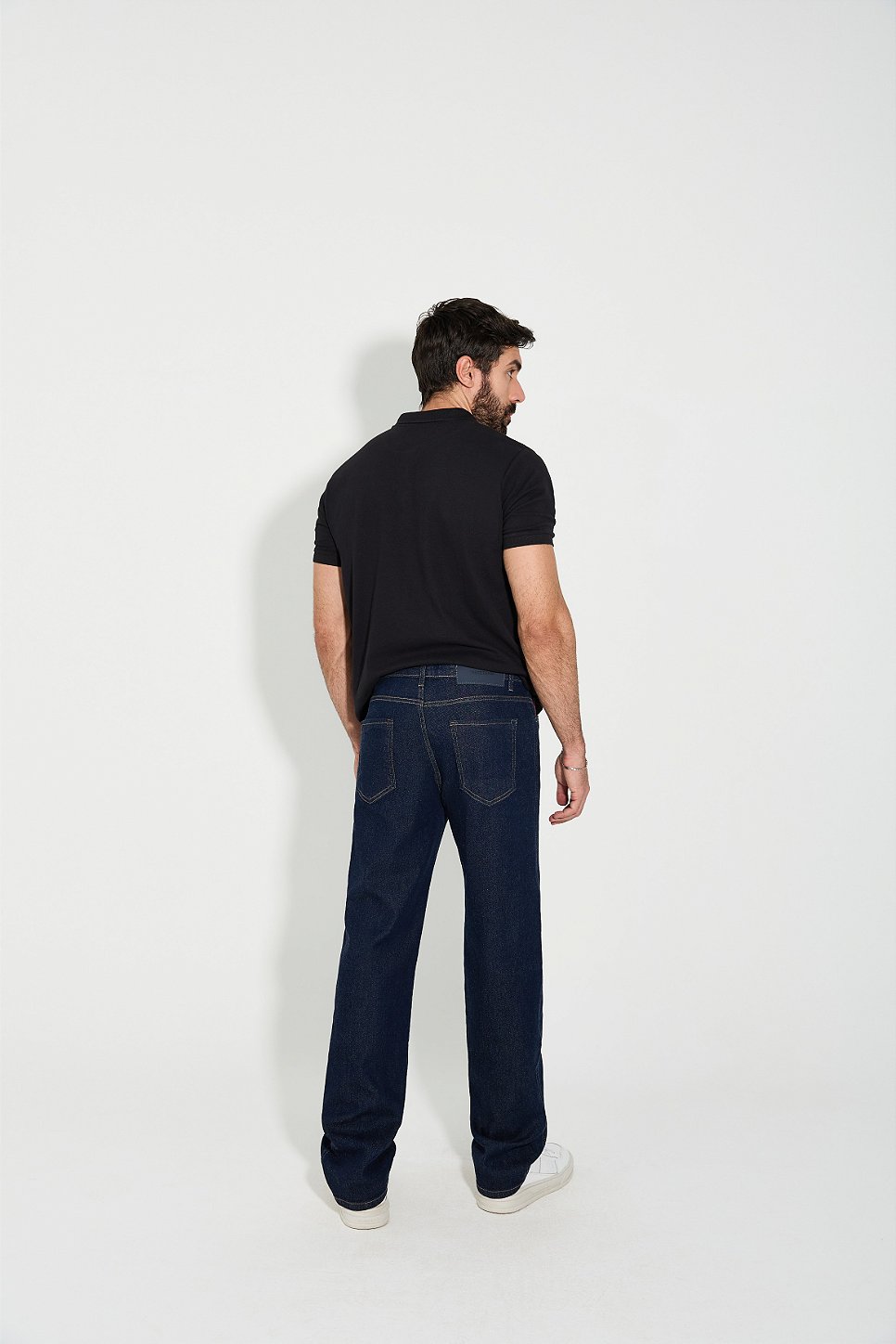 Calça Jeans Reta