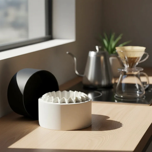 Porta Filtro De Café B75 Timemore - Organizador Moderno