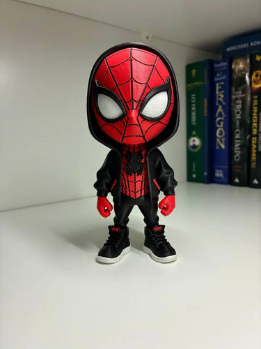 Boneco Homem-aranha Urbano Com Capuz 3d