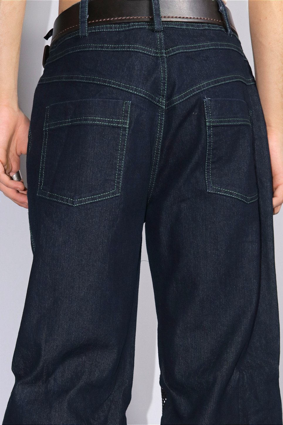 Calça Jeans Reta