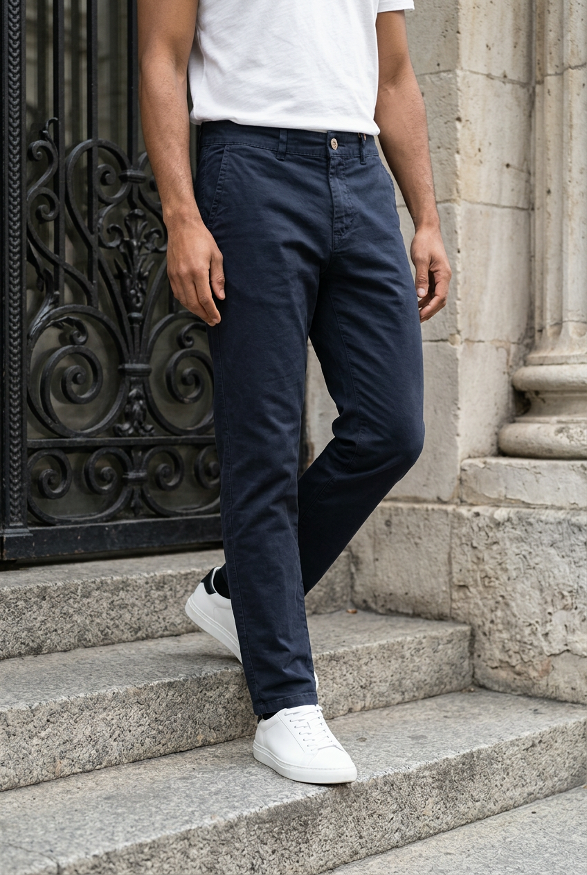 Calça Sarja Slim Fit