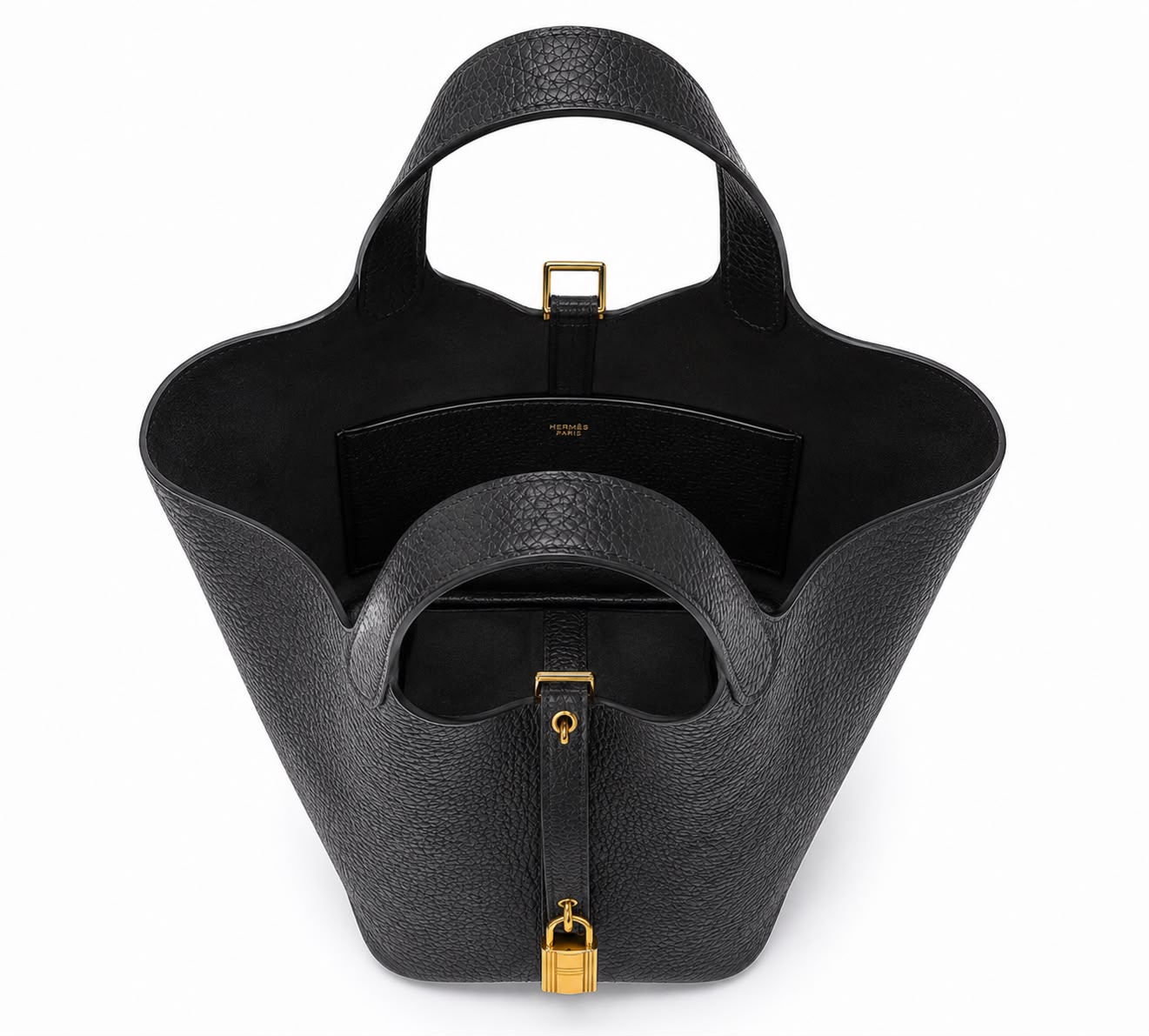 Hermès Picotin - Modelo: Picotin cm 18 - Couro