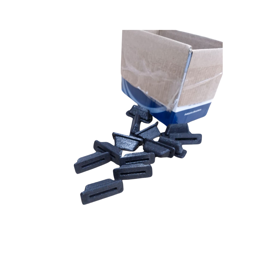 Borracha vidro basculante Chevette kit 4un