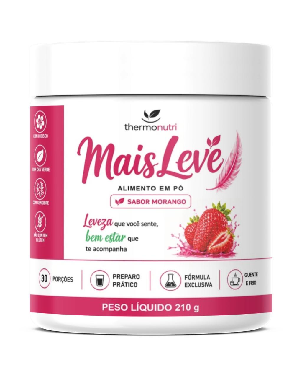 Mais Leve - Sabor Morango