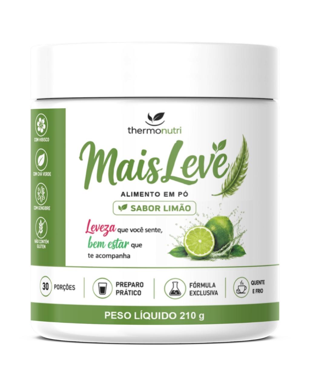 Mais Leve - Sabor Limão