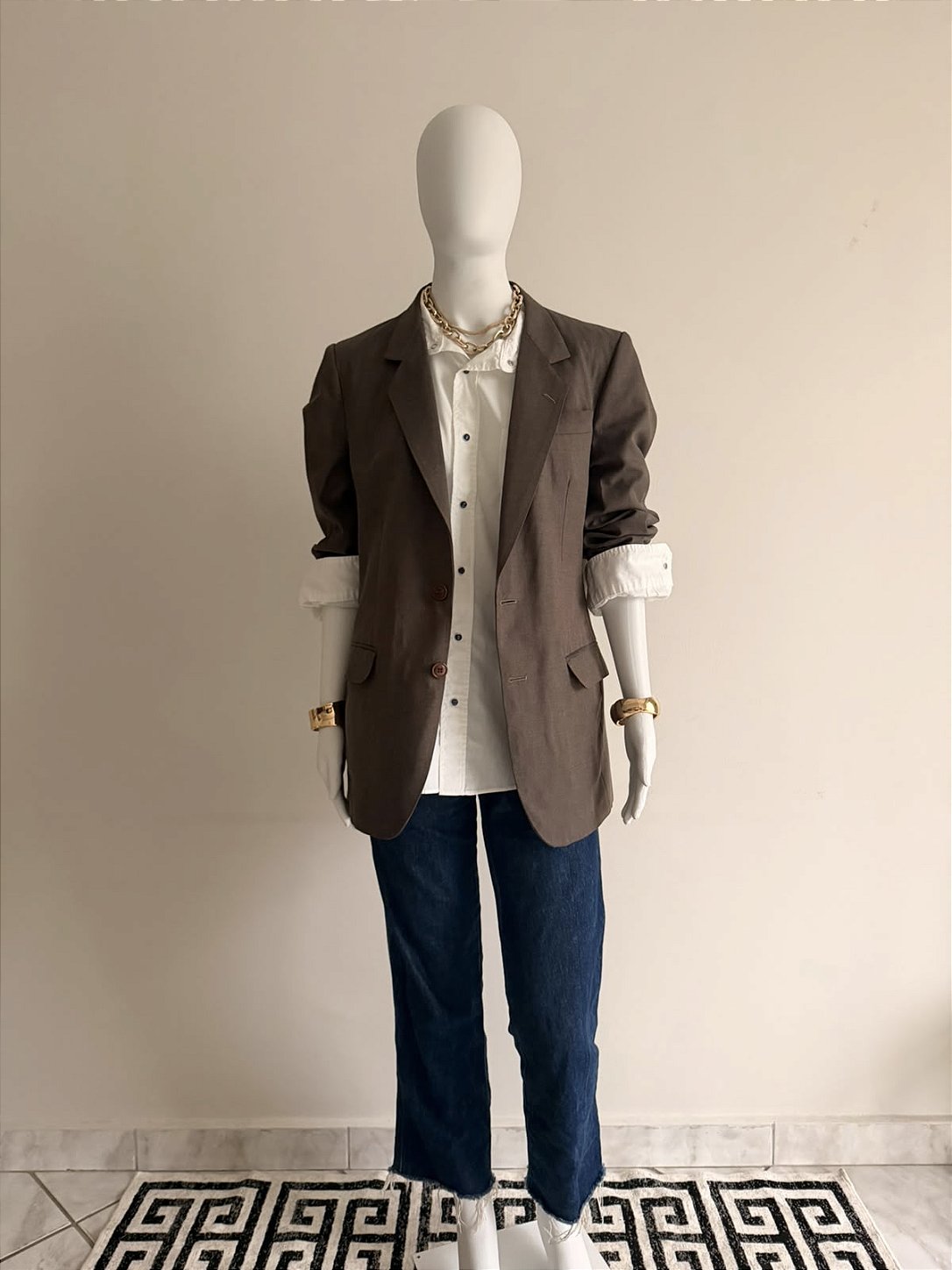 Blazer Vintage Marrom
