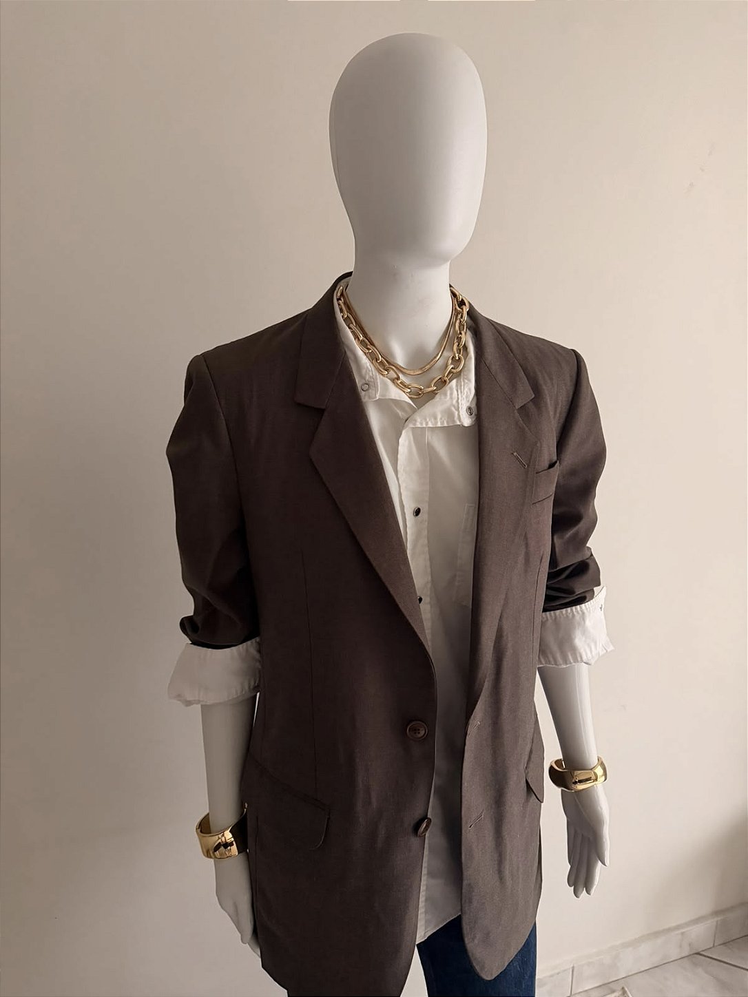 Blazer Vintage Marrom