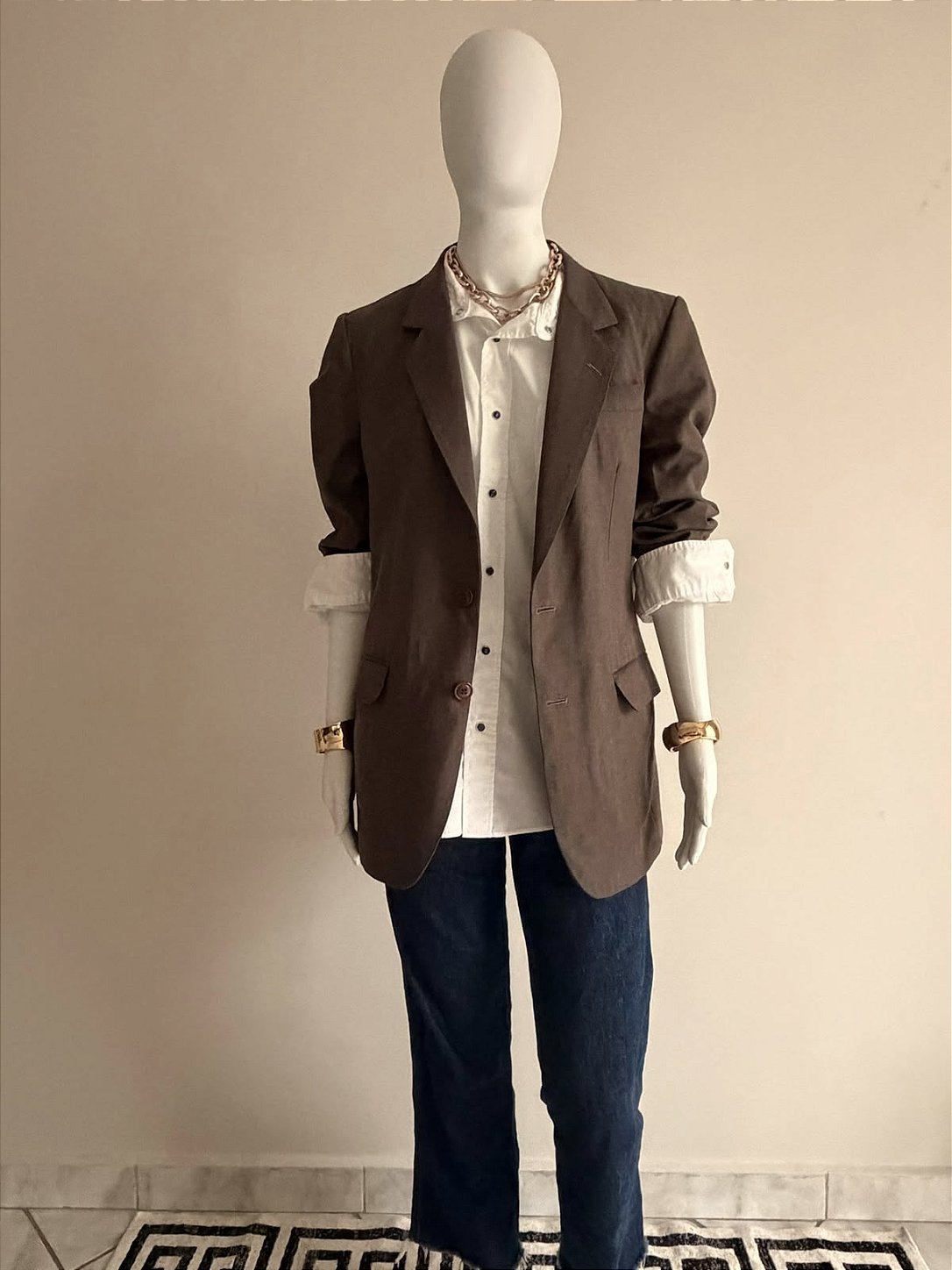 Blazer Vintage Marrom