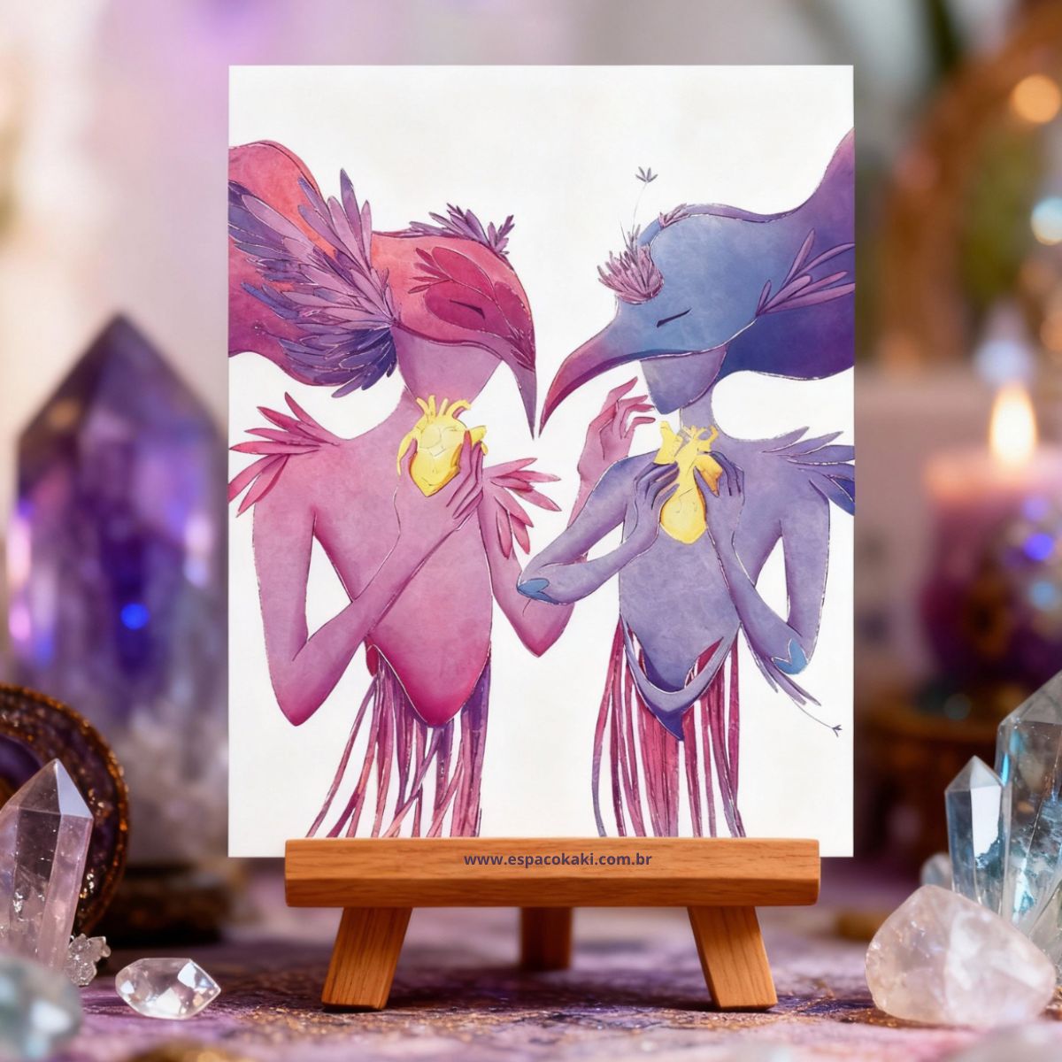 Print A5 - os Enamorados