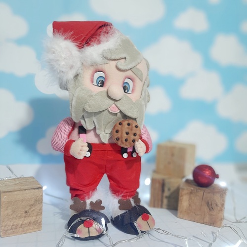 Papai Noel Decorativo de Feltro