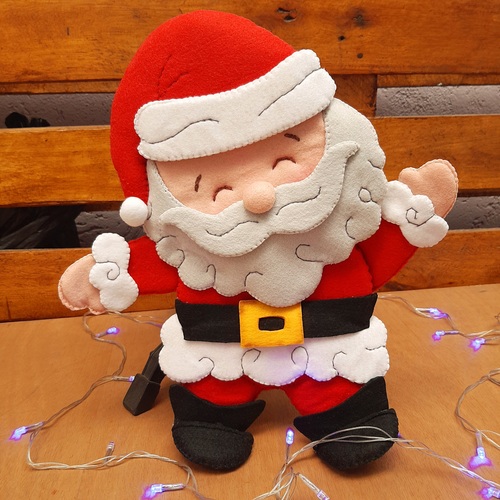 Enfeite de Porta Papai Noel