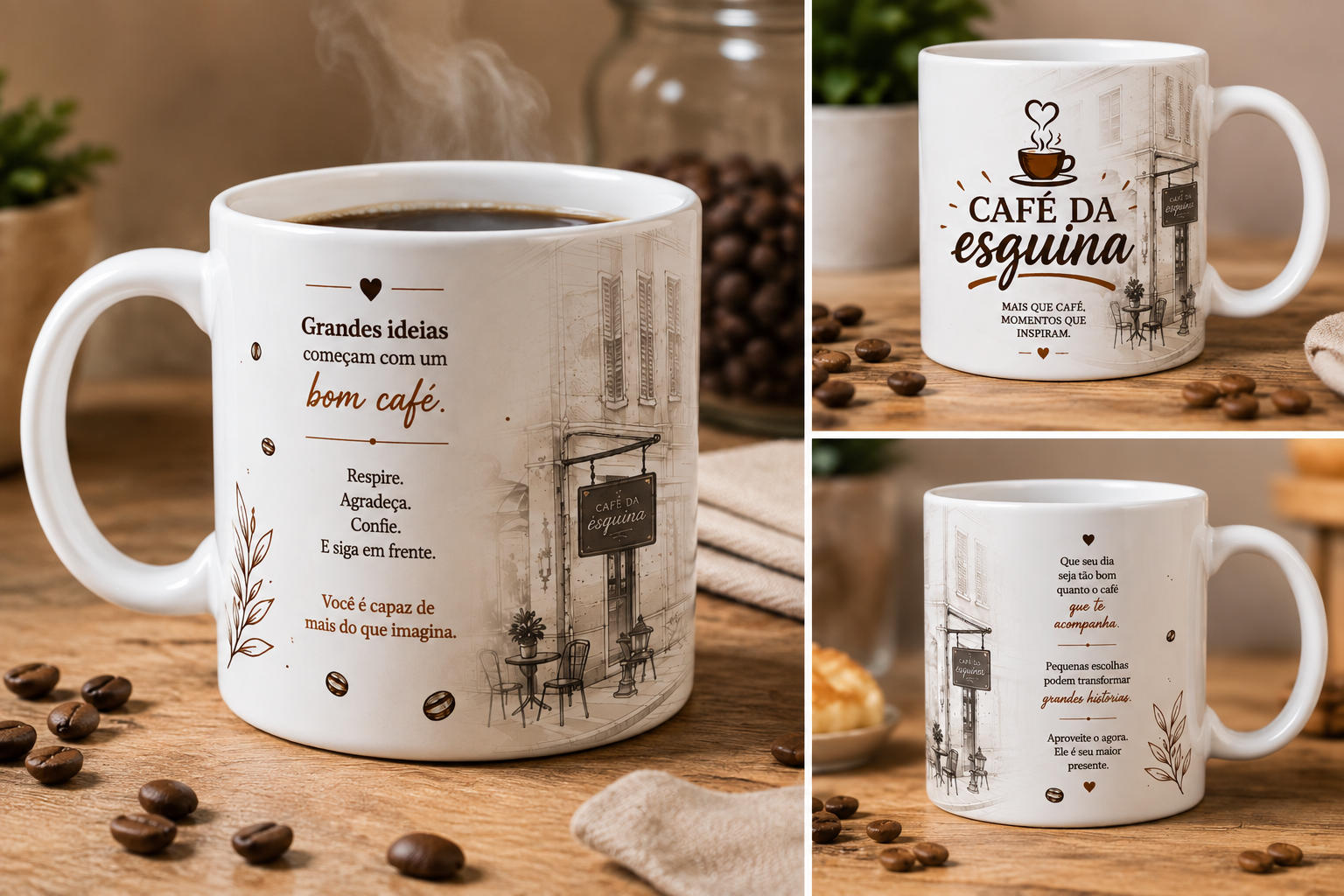 Caneca Café da Esquina Exclusivo