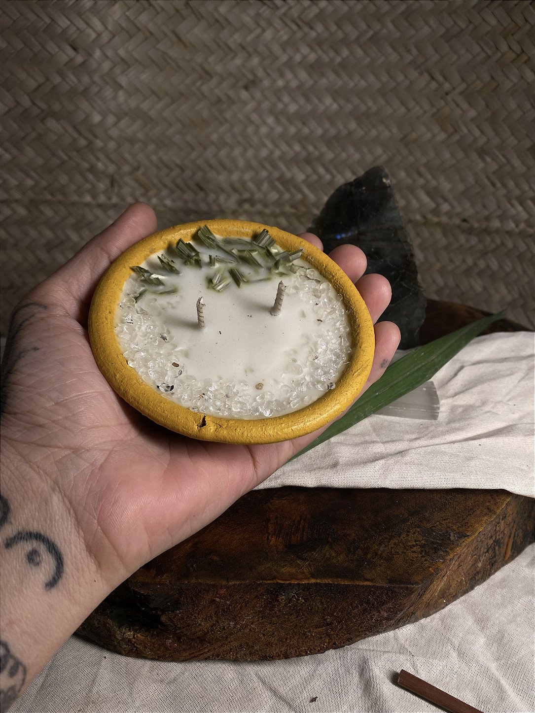 Vela Raízes da Brisa - Citronela