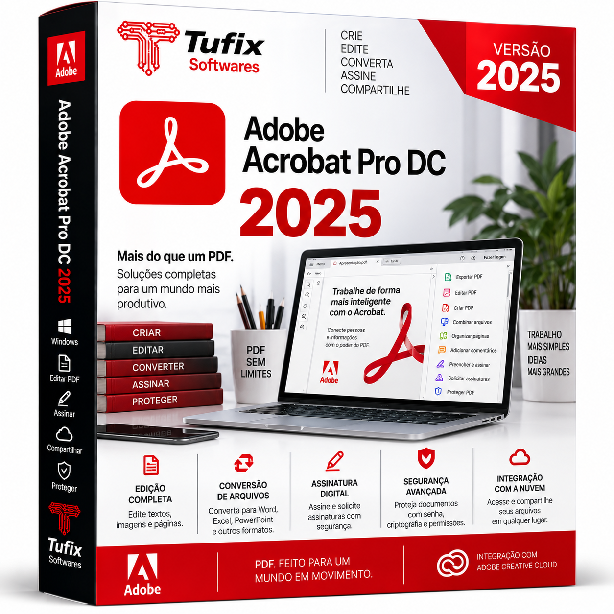 Adobe Acrobat Pro DC 2025 | Editor de PDF Profissional para Windows
