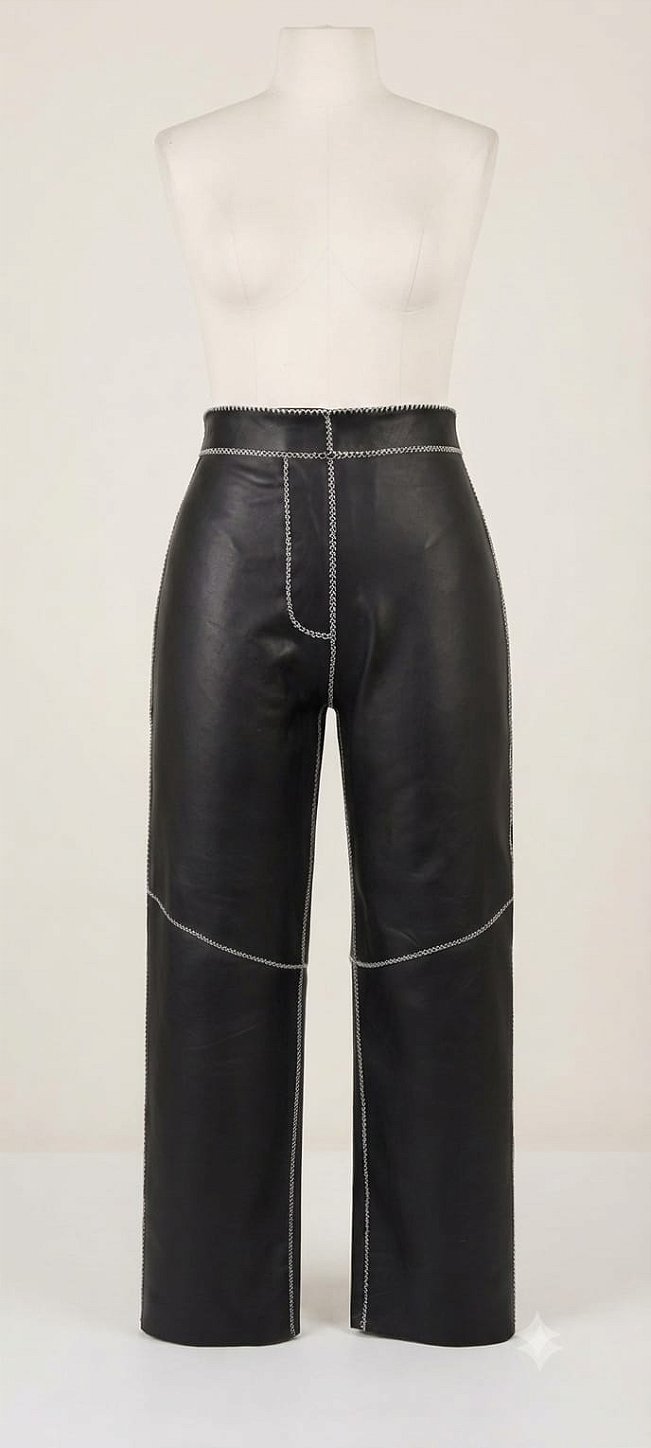 Calça Couro B&W Urban