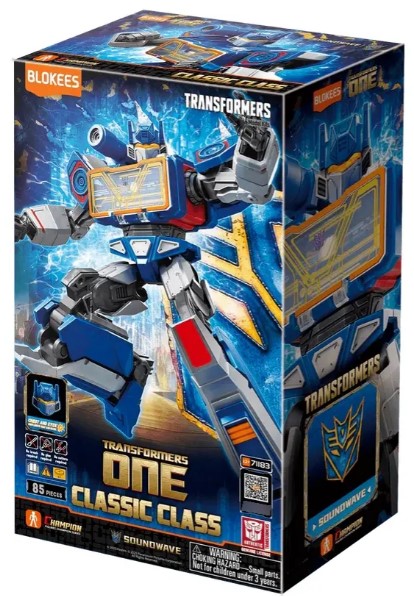 Blokee SoundWave Transformers One Classic