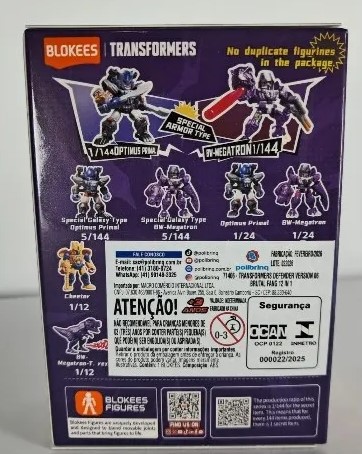 Blokee Caixa Surpresa Transformers Defender Version 06