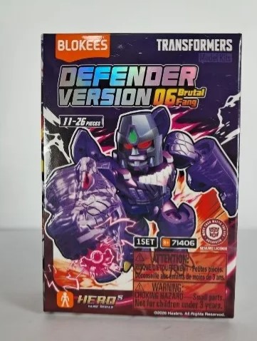 Blokee Caixa Surpresa Transformers Defender Version 06