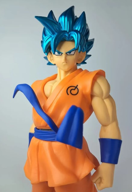 Figure Goku Blue Dragon Ball Super Bandai