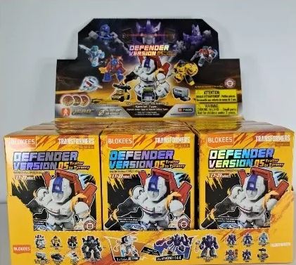 Blokees Transformers Defender Version 05 Caixa Surpresa 1 Un