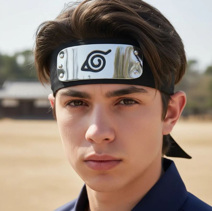 Bandana Faixa Ninja Cosplay Naruto Aldeia Da Folha
