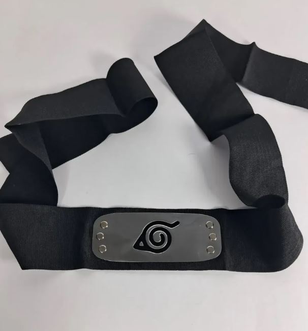 Bandana Faixa Ninja Cosplay Naruto Aldeia Da Folha