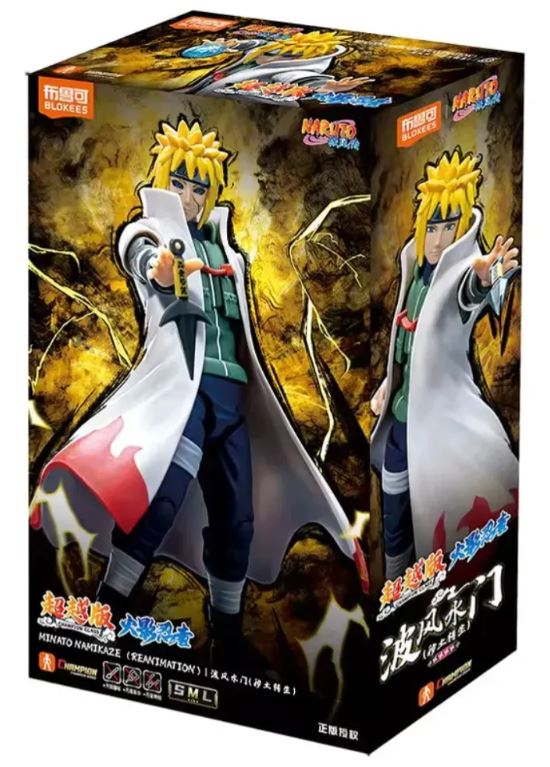 Blokees Naruto Minato Namikaze (Reanimation) Champion Class Articulado